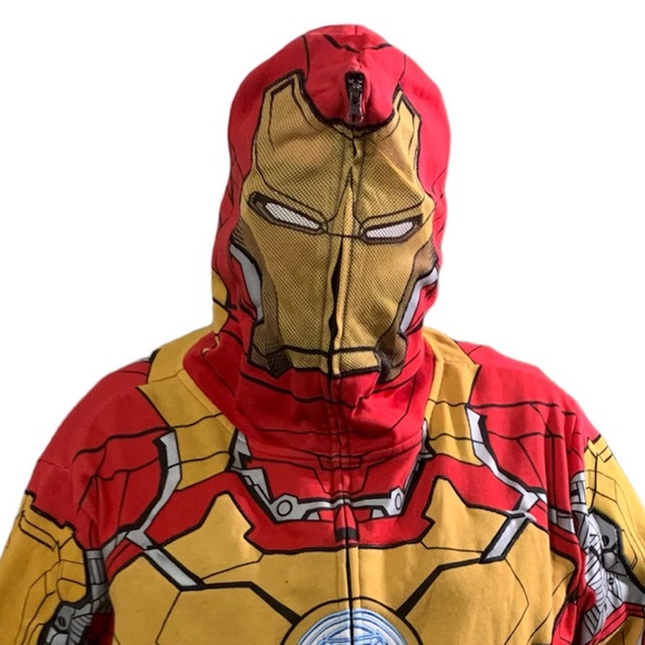 Marvel Men's Iron Man 3 Costume Hoodie - Picture 5 of 7